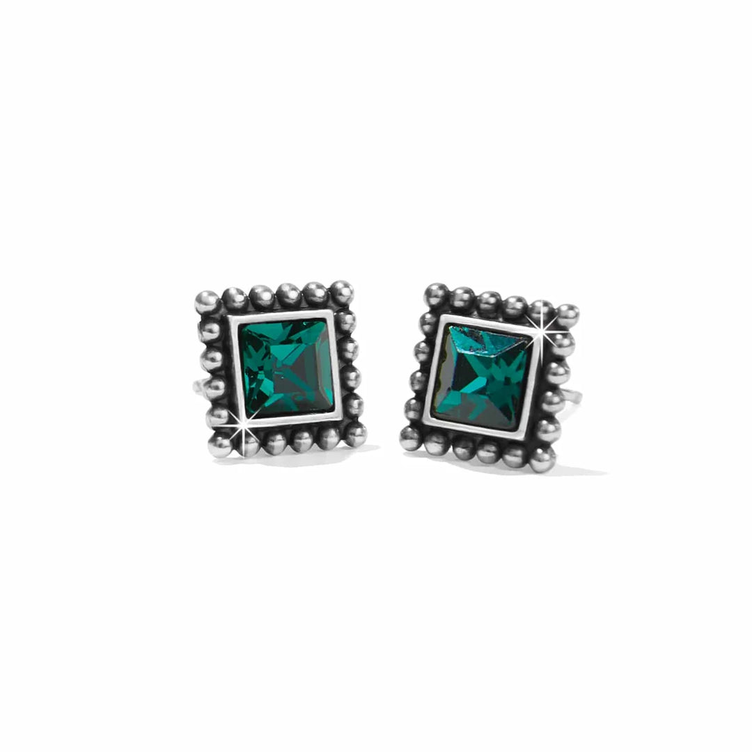 Brighton: Sparkle Square Mini Post Earrings (J22405)