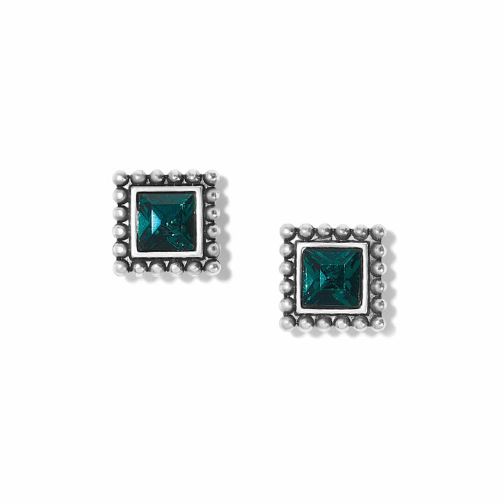 Brighton: Sparkle Square Mini Post Earrings (J22405)