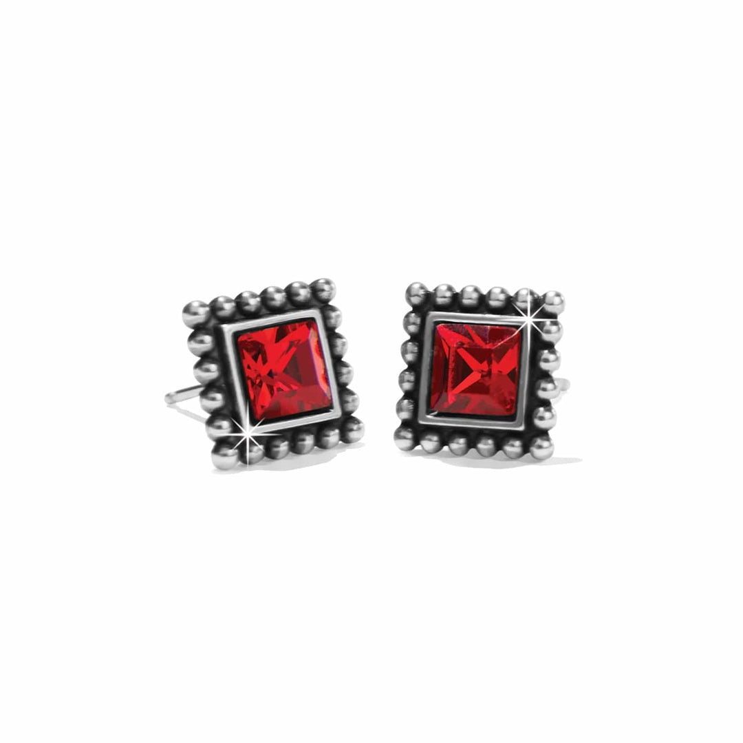 Brighton: Sparkle Square Mini Post Earrings (J22406)