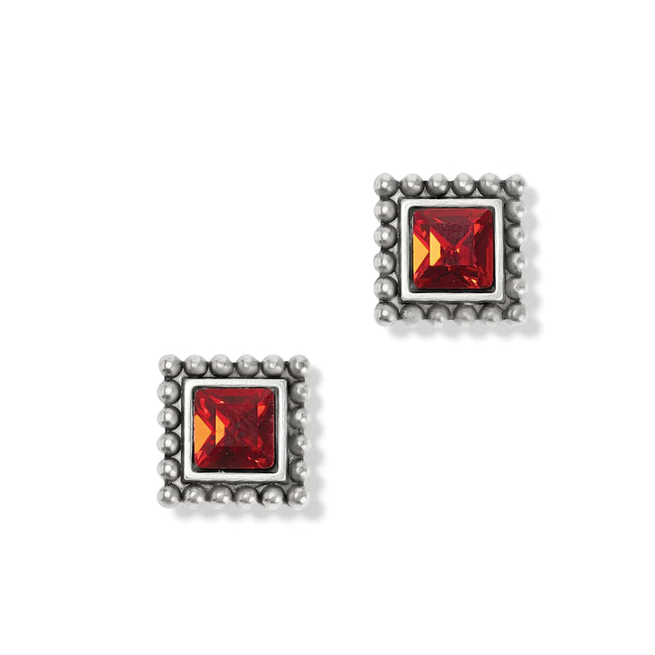 Brighton: Sparkle Square Mini Post Earrings (J22406)