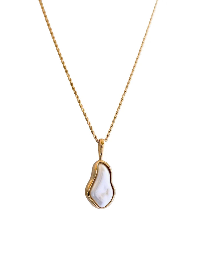 Farrah b: OCEANS APART Necklace in GOLD (N11)