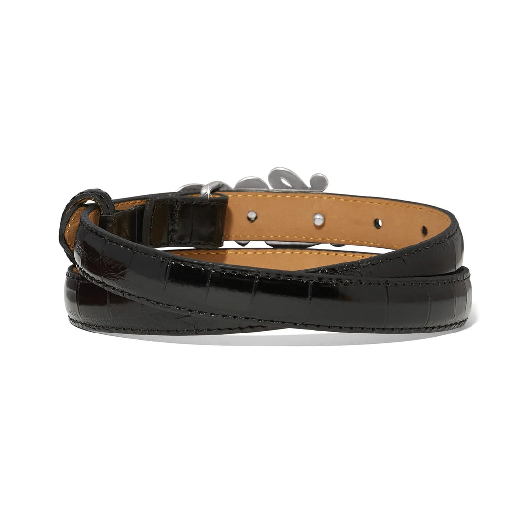 Brighton: True Love Pant Belt in Black (B30343)