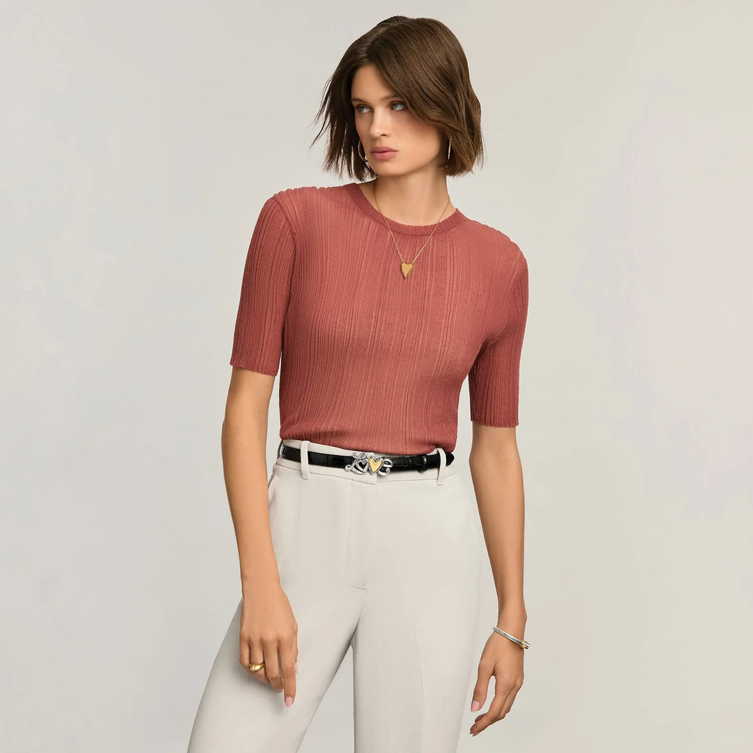 Brighton: True Love Pant Belt in Black (B30343)