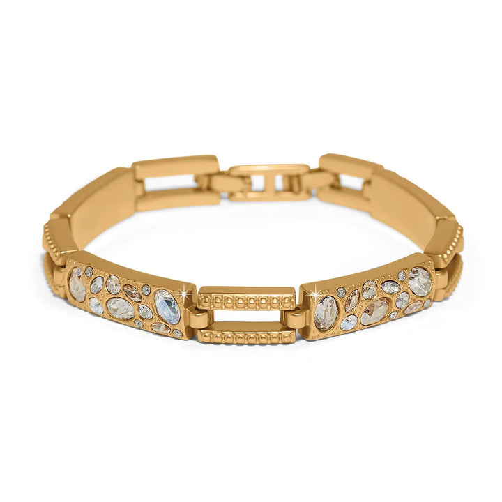 Brighton:Trust Your Journey Golden Link Bracelet