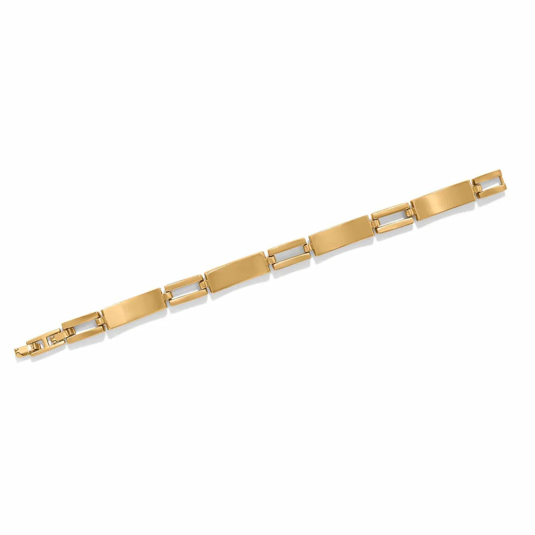 Brighton:Trust Your Journey Golden Link Bracelet
