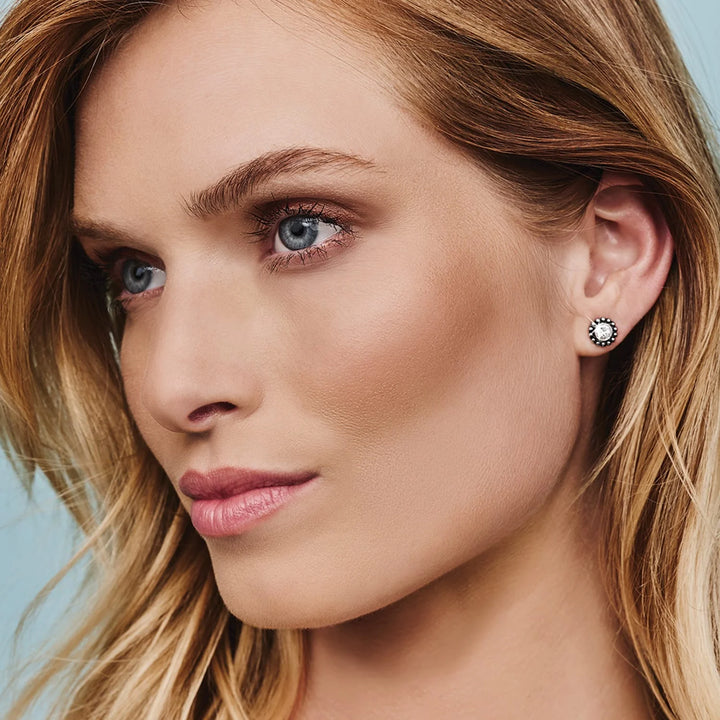 Brighton: Twinkle Silver Mini Post Earrings (J20492)