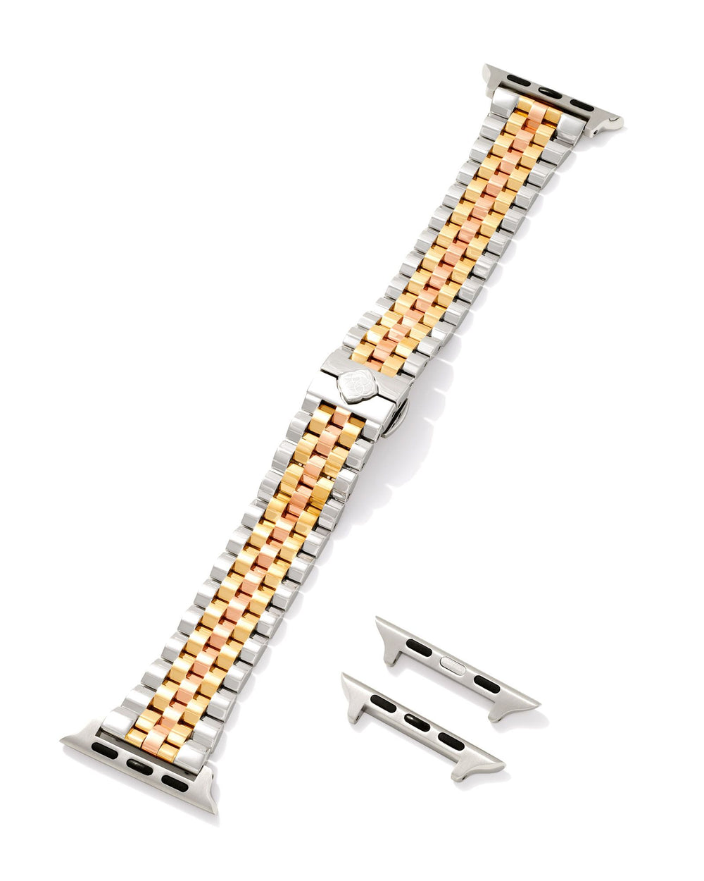 Kendra Scott: Alex 5 Link Watch Band in Tri Tone - The Vogue Boutique