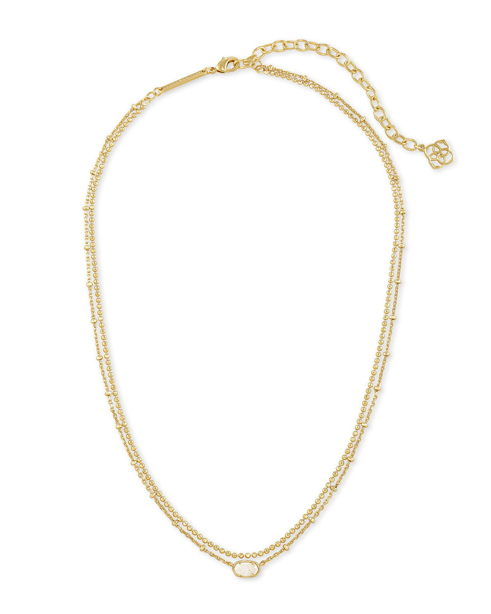 Kendra Scott: Emilie Multi Stand Necklace in Gold Iridescent - The Vogue Boutique