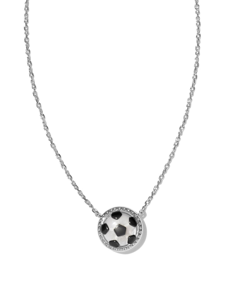 Kendra Scott: Silver Soccer Necklace