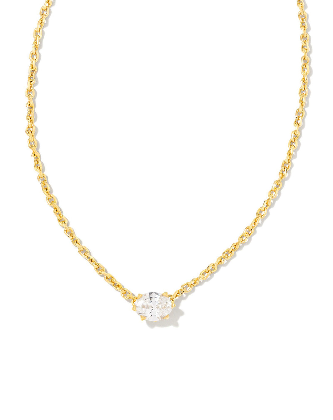 Kendra Scott: Cailin Birthstone Gold Pendant Necklace - The Vogue Boutique