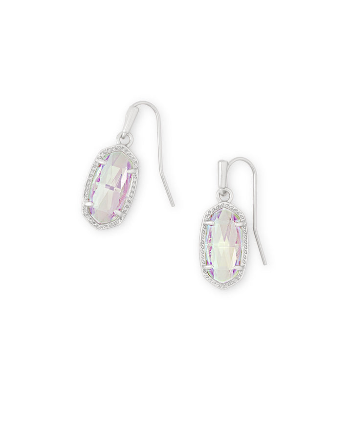 Kendra Scott: Silver Lee Drop Earrings - The Vogue Boutique