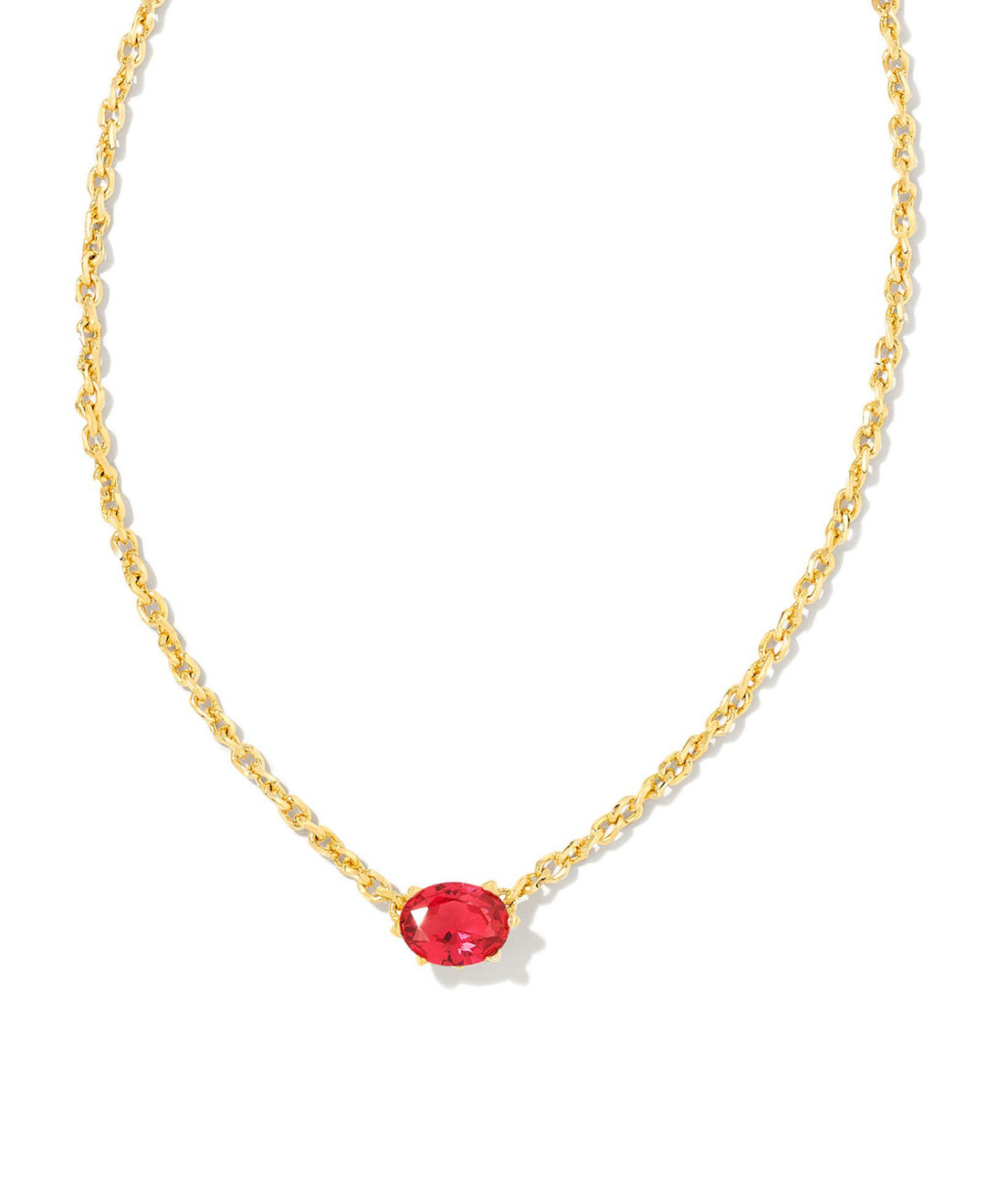 Kendra Scott: Cailin Birthstone Gold Pendant Necklace - The Vogue Boutique