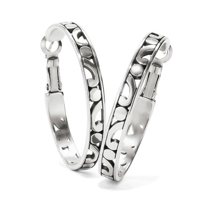 Brighton: Contempo Medium Hoop Earrings JE9710 - The Vogue Boutique