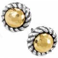 Brighton: Silver/Gold Magic Mini Post Earrings - J20911 - The Vogue Boutique
